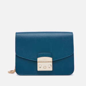 Furla Women's Metropolis Small Cross Body Bag - Blue