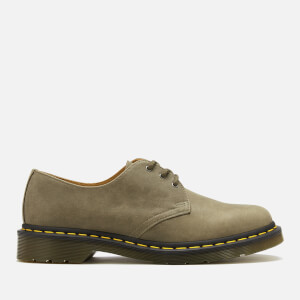 Dr. Martens Men's 1461 Dusky Leather 3-Eye Shoes - Olive