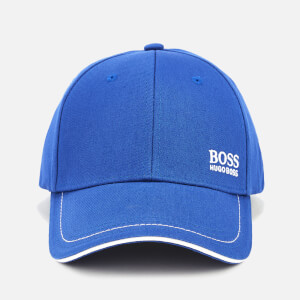BOSS Men's Embroidered Logo Cap - Blue