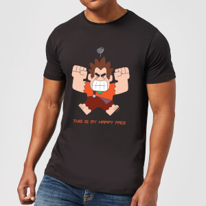 Wreck it Ralph This Is My Happy Face Men's T-Shirt - Black