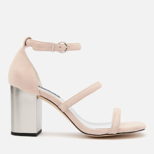 Senso Women's Robbie V Suede Block Heeled Sandals - Blush