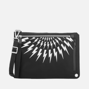 Neil Barrett Men's Sacoche Bag - Black/White