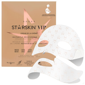 STARSKIN VIP Cream de la Crème Instantly Recovering Luxury Cream Coated Sheet Face Mask 18g