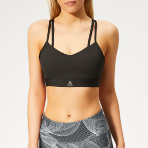 Reebok Women's Hero Strappy Bra - Black