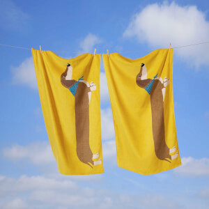 Rapport Long Sausage Dog Towel - Ochre