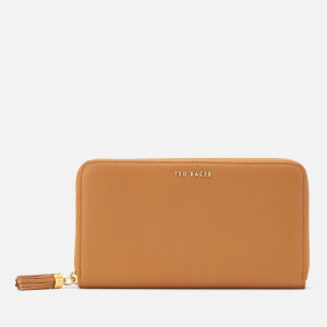 Ted Baker Women's Sheea Tassel Zip Around Matinee Purse - Tan
