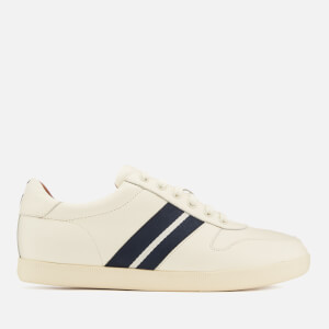 Polo Ralph Lauren Men's Camilo Leather Low Top Trainers - Artist Cream/Newport Navy