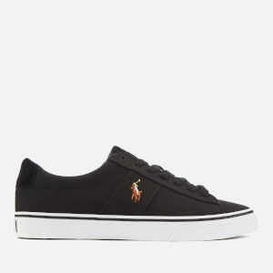 Polo Ralph Lauren Men's Sayer Ne Vulcanised Canvas Trainers - Black