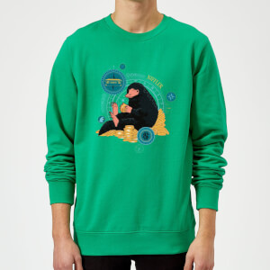 Fantastic Beasts Niffler Sweatshirt - Kelly Green