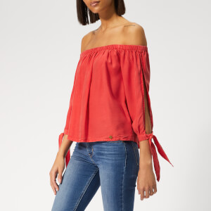 Superdry Women's Helena Top - Washed Red
