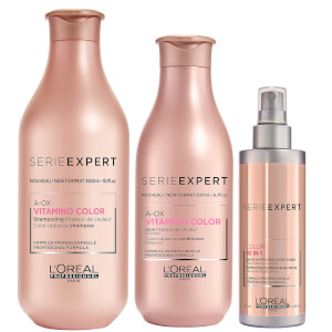 L'Oréal Professionnel Serie Expert Vitamino Color Shampoo, Conditioner and 10-in-1 Trio