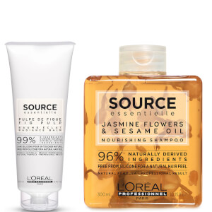 L'Oréal Professionnel Source Essentielle Dry Hair Shampoo and Hair Balm Duo