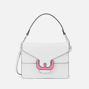 Coccinelle Women's Ambrine Graphic Cross Body Bag - White