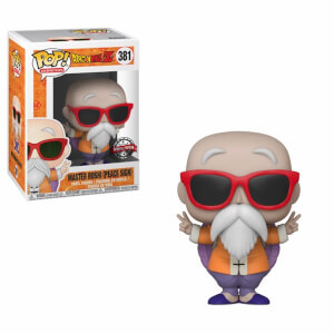 Dragon Ball Z Master Roshi (Peace Sign) EXC Pop! Vinyl Figure