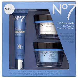 Boots No.7 Lift and Luminate Triple Action Skincare System 1.6oz