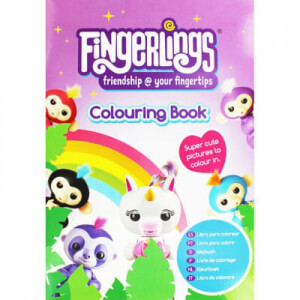 Fingerlings Jumbo Colouring Book