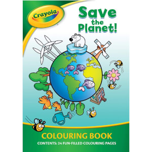 Crayola Save The Planet Colouring Book