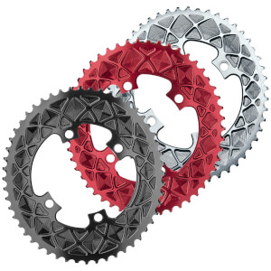 AbsoluteBLACK Shimano 4 Bolt Oval Road Chainring