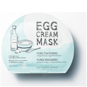 Too Cool For School Egg Cream Pore Tightening Mask 28.5g