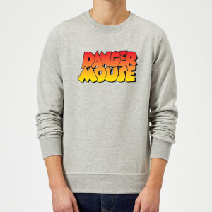 Danger Mouse Colour Logo Sweatshirt - Grey