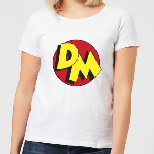 Danger Mouse DM Logo Women's T-Shirt - White