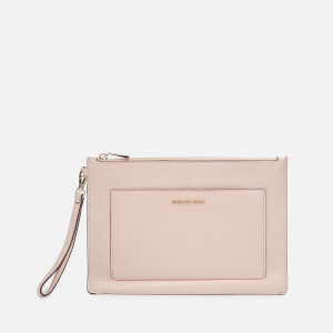 MICHAEL MICHAEL KORS Women's Pouches Large Pocket Zip Pouch - Soft Pink
