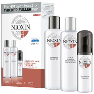 NIOXIN 3-Part System 4 Loyalty Kit for Coloured Hair with Progressed Thinning