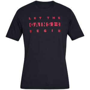 Under Armour MFO Let The Gains Begin T-Shirt - Black