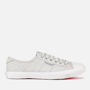 Superdry Women's Low Pro Canvas Trainers - Glacier Grey