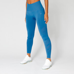 Myprotein Shape Seamless Leggings - Ibiza Blue