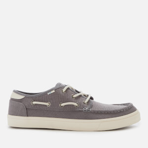 TOMS Men's Dorado Vegan Boat Shoes - Grey