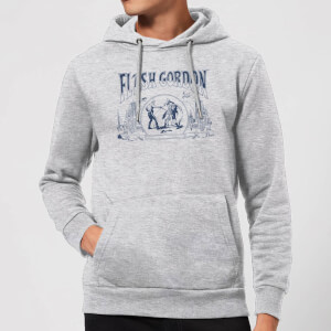 Sudadera Flash Gordon Chest Piece - Gris