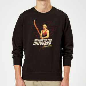 Sudadera Flash Gordon Savior Of The Universe Since 1980 - Hombre - Negro