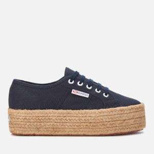 Superga Women's 2790 Cotropew Trainers - Navy