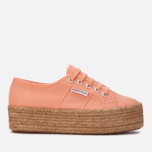 Superga Women's 2790 Cotropew Trainers - Peach Lt Tropical