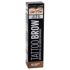 Maybelline Tattoo Brow Waterproof Gel 5ml (Various Shades)