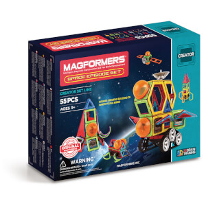 Magformers Space Episode Set - 55 Pieces