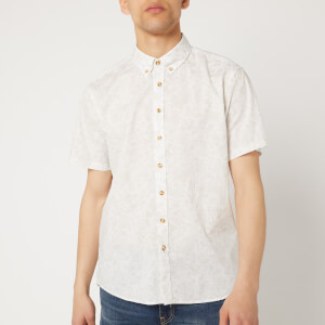 Joules Men's Lloyd Short Sleeve Shirt - Large Ditsy