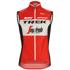 Santini Trek-Segafredo 2019 Fine Light Wind Gilet