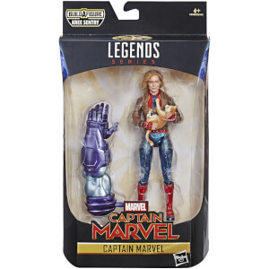 Hasbro Marvel Legends Series Captain Marvel 6-inch Captain Marvel in Bomber Jacket Figure