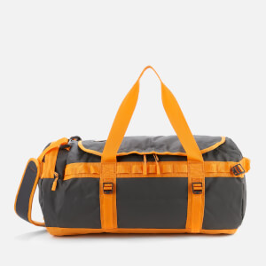 The North Face Base Camp Medium Duffel Bag - Asphalt Grey/Zinnia Orange