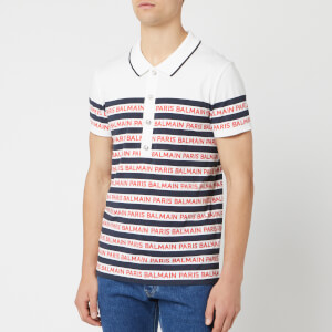 Balmain Men's Paris Mariniere T-Shirt - Multi