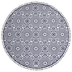 Sunnylife Round Fouta Towel - Azule