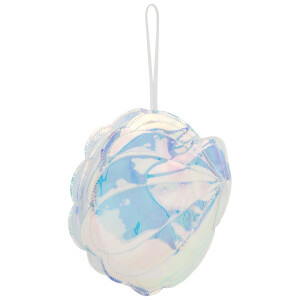Sunnylife Shell Luxe See Thru Clutch Bag - Iridescent
