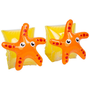 Sunnylife Starfish Float Bands - Yellow/Orange