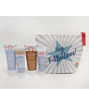 First Aid Beauty Cleanse, Tan and Hydrate 4 Piece Gift Bag (Free Gift) First Aid Beauty Cleanse, Tan and Hydrate 4 Piece Gift Bag (Free Gift)