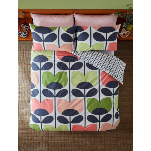 Orla Kiely Climbing Rose Duvet Cover - Rose