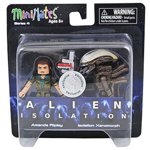 Alien Minimates Amanda Ripley & Isolation Xenomorph