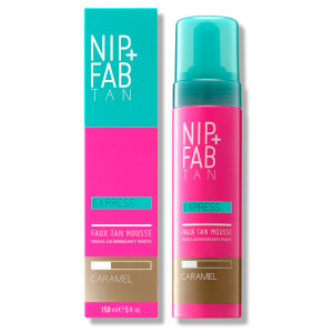 NIP+FAB Faux Tan Express Mousse 150ml - Caramel