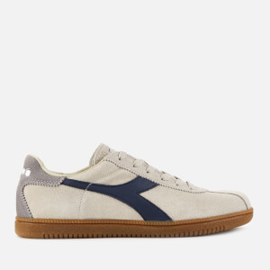 Diadora Men's Tokyo Trainers - White Swan/Insignia Blue